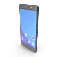 Huawei Honor 7 Gray PNG & PSD Images