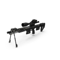 Sniper Rifle DSR-1 Hensoldt PNG & PSD Images
