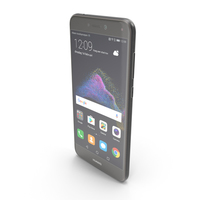 Huawei P8 Lite 2017 Black PNG & PSD Images