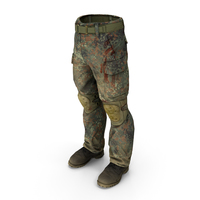 Soldier Trousers & Boots PNG & PSD Images