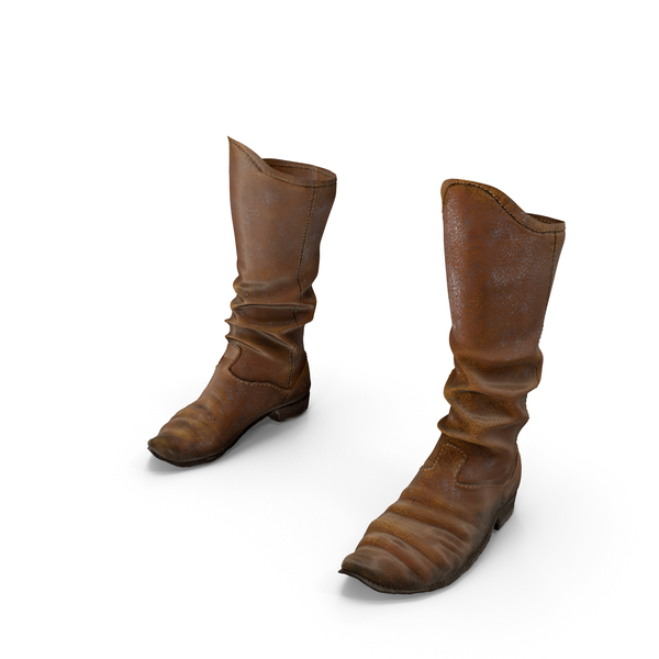 Medieval Leather Boots PNG & PSD Images