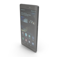 Huawei P8 Titanium Grey PNG & PSD Images