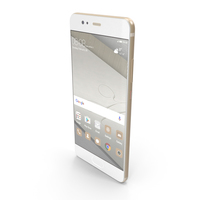 Huawei P10 Dazzling Gold PNG & PSD Images