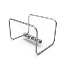 5 Balls Newton's Cradle Balance Balls PNG & PSD Images