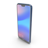 Huawei P20 Lite Klein Blue PNG & PSD Images