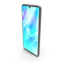 Huawei P30 Lite Pearl White PNG & PSD Images