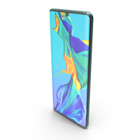 Huawei P30 Pro Aurora PNG & PSD Images