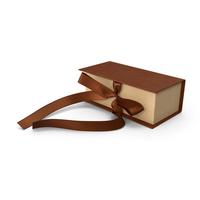 Box Bow Brown PNG & PSD Images
