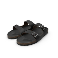 Sandals Black PNG & PSD Images