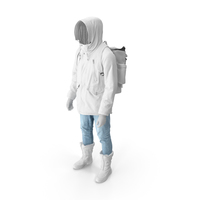 Mens Pants Boots Pullover Coat Gloves Backpack White PNG & PSD Images