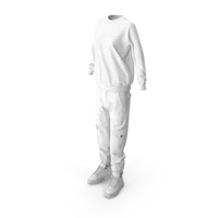 Women's Boots Pants Pullover White PNG & PSD Images