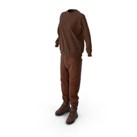 Women's Boots Pants Pullover Brown PNG & PSD Images