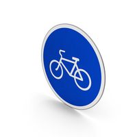 Road Sign Bicycles Only PNG & PSD Images