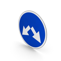Road Sign Pass Either Side PNG & PSD Images