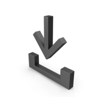 Symbol Download Black PNG & PSD Images