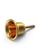 Gold Hand Bell PNG & PSD Images
