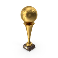 Trophy Soccer Ball PNG & PSD Images