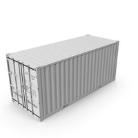ISO 20 Feet Container PNG & PSD Images