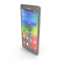 Lenovo A7000 Pearl White PNG & PSD Images