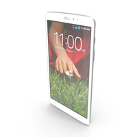 LG G Pad 8.3 White PNG & PSD Images