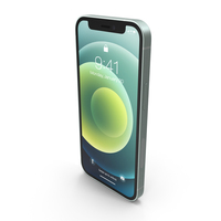 Apple iPhone 12 Mini Green PNG & PSD Images