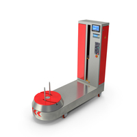 Fatek Airport Luggage Suitcase Wrapping Machine PNG & PSD Images