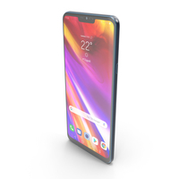 LG G7 ThinQ New Moroccan Blue PNG & PSD Images