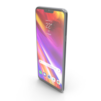 LG G7 ThinQ New Platinum Gray PNG & PSD Images