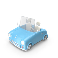 Sport Cabriolet Toon Car CMP PNG & PSD Images