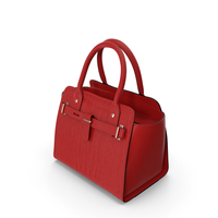 Alligator Women Handbag Red PNG & PSD Images
