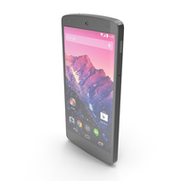LG Google Nexus 5 Black PNG & PSD Images
