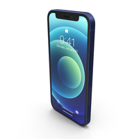 Apple iPhone 12 Mini Blue PNG & PSD Images