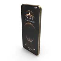 Apple iPhone 12 Pro Max Gold PNG & PSD Images