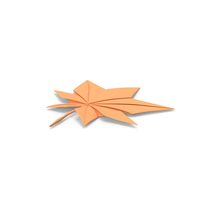 Autumn Paper Origami Maple Leaf PNG & PSD Images