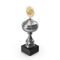 Award Soccer Trophy Cup Silver PNG & PSD Images