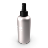 Black Cosmetic Spray Bottle PNG & PSD Images