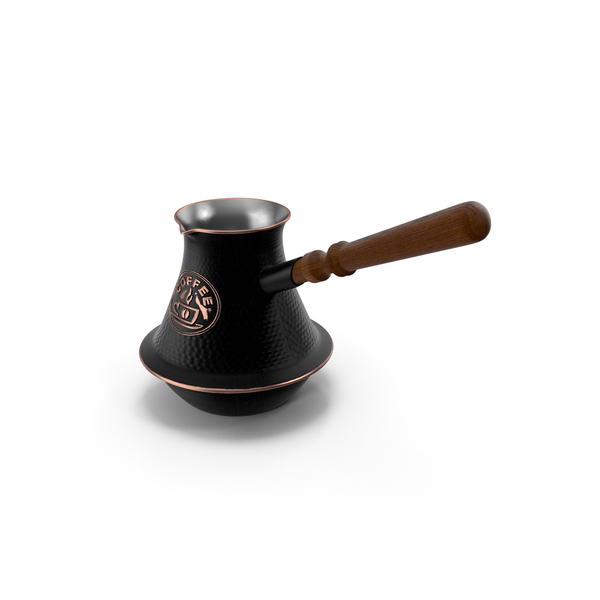 Black Turkish Coffee Pot PNG & PSD Images