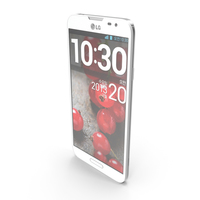 LG Optimus G Pro E985 White PNG & PSD Images