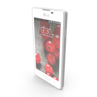 LG Optimus L5 II E460 Black & White PNG & PSD Images