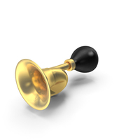 Brass Taxi Horn PNG & PSD Images