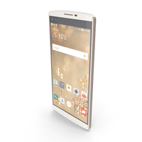 LG V10 Luxe White PNG & PSD Images