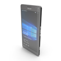Microsoft Lumia 950 XL Black PNG & PSD Images