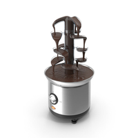 Cascading Chocolate Fountain Machine PNG & PSD Images