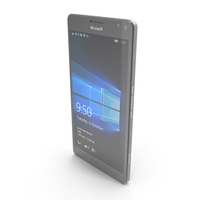 Microsoft Lumia 950 XL White PNG & PSD Images