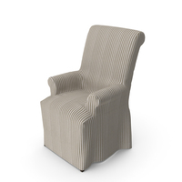 Pottery Barn Comfort Slipcovered Armchair PNG & PSD Images