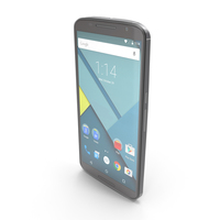 Motorola Google Nexus 6 Cloud White PNG & PSD Images