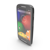 Motorola Moto E & E Dual Black PNG & PSD Images