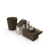 Pottery Barn Tava Bath Accessories PNG & PSD Images