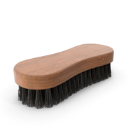 Cleaning Brush Dark Wood PNG & PSD Images