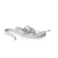 White  Measuring Tape PNG & PSD Images